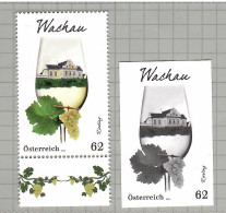 Austria 2014, Grape, Grapes, Wine, 1v + Black Print, MNH** - Vinos Y Alcoholes