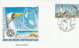 2013 " ZONE DES RECIFS D'ENTRECASTEAUX " Sur Enveloppe 1er Jour N° YT 1172. Parf état. FDC à Saisir !!! - Albatro & Uccelli Marini