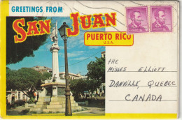 Souvenir Folder Of Greetings From San Juan, Puerto Rico - Puerto Rico