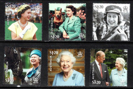 Australia 2023 In Memoriam Queen Elizabeth  Set Of 6 MNH - Neufs