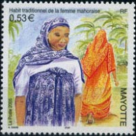 MAYOTTE 2005 - Scott# 212 Costume Clothing Set Of 1 MNH - Other & Unclassified