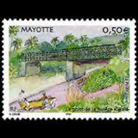 MAYOTTE 2004 - Scott# 207 Kwale Bridge Set Of 1 MNH - Altri & Non Classificati