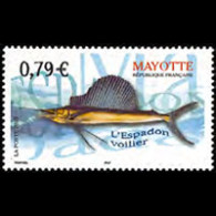 MAYOTTE 2003 - Scott# 187 Swordfish Set Of 1 MNH - Altri & Non Classificati