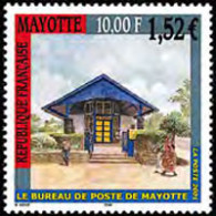 MAYOTTE 2001 - Scott# 157 Post Office Set Of 1 MNH - Autres & Non Classés