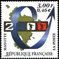 MAYOTTE 1999 - Scott# 132 Millennium Set Of 1 MNH - Autres & Non Classés