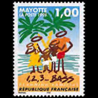 MAYOTTE 1998 - Scott# 94 Family Planning Set Of 1 MNH - Other & Unclassified