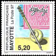 MAYOTTE 1997 - Scott# 88 Musical Instrument Set Of 1 MNH - Otros & Sin Clasificación