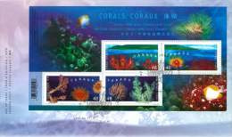 2002   Corals Souvenir Sheet  Joint Issue With Hong Kong  Sc 1951a - 2001-2010