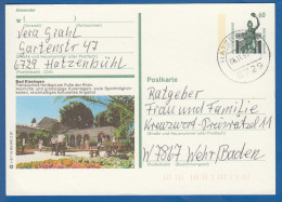 Deutschland; BRD; Postkarte; 60 Pf Bavaria München; Bad Kissingen, Heilbad; Bild2 - Postales Ilustrados - Usados