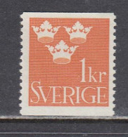 Sweden 1939/42 - Freimarke: Drei Kronen, Mi-Nr. 268A, MNH** - Nuevos