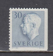 Sweden 1957 - Freimarke: Koenig Gustav VI, Mi-Nr. 427Eru, MNH** - Nuevos