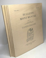 Bulletin Monumental Année 1972 - TOME 130 - Fascicules 1 à 4 - Revue Trimestrielle - Archeology