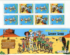 Carnet Fçete Du Timbre 2003 Lucky Luke Neuf ** - Journée Du Timbre