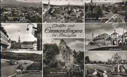 41780255 Emmendingen Ansichten Goetheplatz Ruine Hochburg  Emmendingen - Emmendingen