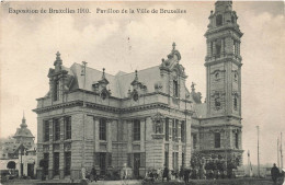 BELGIQUE - Bruxelles - Exposition De Bruxelles 1910 - Pavillon De La Ville De Bruxelles - Carte Postale Ancienne - Expositions Universelles