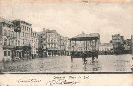 BELGIQUE - Charleroi - Place Du Sud - Kiosque - Dos Non Divisé - Carte Postale Ancienne - Charleroi