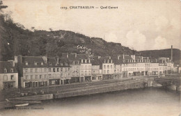 FRANCE - Châteaulin - Vue Sur Le Quai Carnot - Carte Postale Ancienne - Châteaulin