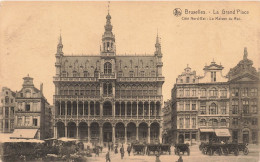 BELGIQUE - Bruxelles - La Grand'place - La Maison Du Roi - Carte Postale Ancienne - Autres & Non Classés