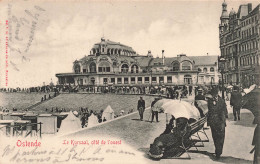 BELGIQUE - Ostende - Le Kursaal Côté De L'ouest - Animé - Dos Non Divisé - Carte Postale Ancienne - Oostende