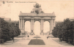 BELGIQUE - Bruxelles - Arcade Monumentale Du Cinquantenaire - Carte Postale Ancienne - Otros & Sin Clasificación