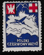 POLAND 1942 Field Post Red Cross Seals Mint Hinged - Verschlussmarken Der Befreiung