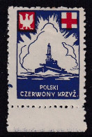 POLAND 1942 Field Post Red Cross Seals Mint Hinged - Vignette Della Liberazione