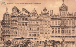 BELGIQUE - Bruxelles - Grand'Place Et Maison Des Corporations - Carte Postale Ancienne - Other & Unclassified