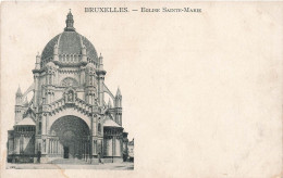 BELGIQUE - Bruxelles - Eglise Sainte Marie - Carte Postale Ancienne - Autres & Non Classés