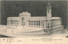 BELGIQUE - Bruxelles - Mont Des Arts - Palais Des Arts - Des Sciences Et Des Lettres - Façade - Carte Postale Ancienne - Otros & Sin Clasificación