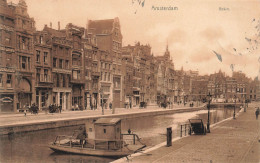 PAYS BAS - Amsterdam - Rokin - Canal - Carte Postale Ancienne - Amsterdam