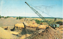 ETATS UNIS - Pennsylvania - Strip Mining Of Coal - Grues Et Machines - Carte Postale Ancienne - Autres & Non Classés