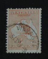 AUSTRALIA 1913, Kangaroo, Animals, Fauna, Mi #10, Used, CV: €40 - Gebruikt