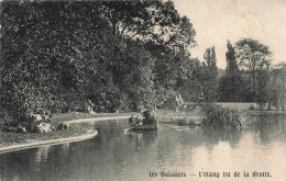 BELGIQUE - Les Balances - L'étang Vu De La Grotte - Barques - Carte Postale Ancienne - Duffel