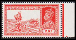 1937. INDIA. GEORG VI 2 As DAK RUNNER Hinged. - JF540058 - 1936-47 King George VI