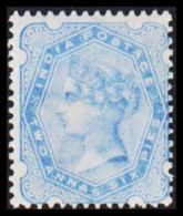 1900. INDIA. Victoria. TWO ANNAS SIX PIES. Never Hinged.  - JF540076 - 1858-79 Kronenkolonie