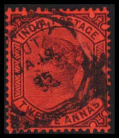 1882-1886. INDIA. Victoria. TWELVE ANNAS.  - JF540078 - 1858-79 Compagnie Des Indes & Gouvernement De La Reine
