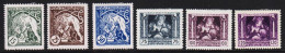 1919. CESKOSLOVENSKO. Legion-stamps Complete Set With 6 Stamps Hinged. (Michel 34-39) - JF540175 - Unused Stamps