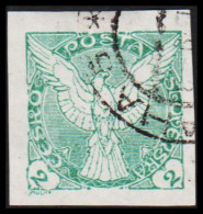 1919. CESKOSLOVENSKO. NEWSPAPER STAMPS. Falcon. 2 Heller.  (Michel 13) - JF540199 - Used Stamps