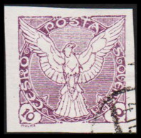 1919. CESKOSLOVENSKO. NEWSPAPER STAMPS. Falcon. 10 Heller.  (Michel 15) - JF540201 - Used Stamps