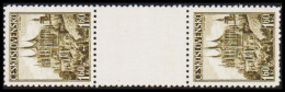 1937. CESKOSLOVENSKO. St.-Barbara-Dom, Kuttenberg (Kutná Hora) 1,60 Kc In 3-stripe With Un... (Michel 386 SZ) - JF540250 - Unused Stamps