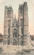 BELGIQUE - Bruxelles - Église Sainte Gudule - Carte Postale Ancienne - Sonstige & Ohne Zuordnung