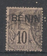 BENIN - 1892 - N°YT. 5 - Type Alphée Dubois 10c Noir - Oblitéré / Used - Usados