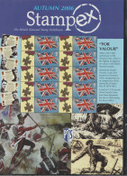 Great Britain 2006 For Valour Stampex 2006 Smilers Sheet MNH/**. Postal Weight 0,2 Kg. Please Read Sales - Timbres Personnalisés