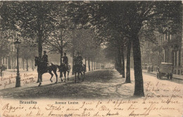 BELGIQUE - Bruxelles - Avenue Louise - Carte Postale Ancienne - Avenues, Boulevards