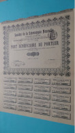 Société De La Stéréotypie NOUVELLE S.a. PARIS - Part Bénéficiaire Au Porteur > Nos 345-346-347-348 (1900) 4 Pcs.! - S - V