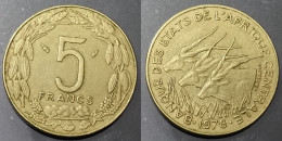 Monnaie Etats De L'Afrique Centrale - 1978 - 5 Francs - Sonstige – Afrika