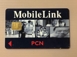 Singapore Telecom Singtel 1st Generation GSM Sim Card Phonecard, Mobile Link PCN, Used. - Singapour