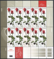 Iceland 2005 Flowers SET Sheetlets MNH VF - Unused Stamps