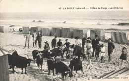 FRANCE - La Baule - Scène De Plage - Les Chèvres - Animé - Carte Postale Ancienne - La Baule-Escoublac