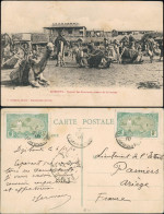 Postcard Dschibuti Djibouti Kamelmarkt 1910 - Somalie